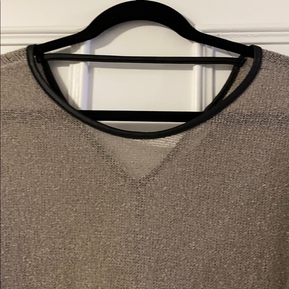 Ooyoo beige and black knit sweater - Picture 2 of 4